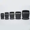 Suministro en stock de accesorios para equipaje: polioximetileno (POM) hebillas de plástico para mochilas de senderismo, hebillas con forma de rana, disponibles en varios colores