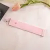 Coreia do Sul Macaron Cor DIY Alça Chaveiro Bolsa Pingente Adesivo de Pano Quente Estilo INS Nome Bordado Faixa de Pano
