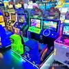 Máquina de Juego de Carreras Mini para Niños Operada por Monedas Equipo de Entretenimiento Arcade para Parques Infantiles Entretenimiento Interactivo para Padres e Hijos