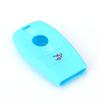Funda de silicona para llave inteligente de 3 llaves Mercedes-Benz Clase E GLC260 E200 Funda para llave E260 Funda protectora para control remoto de coche