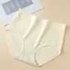Pantaletas de Puro Algodón Jacquard para Tallas Grandes, Control de Abdomen de Cintura Alta, para Mujeres de Tallas Grandes, de Mediana Edad y Mayores, Talla Grande, Ajustadas a la Cadera, con Refuerzo de Puro Algodón