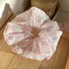 Goma de Pelo Floral de Malla Suave para Mujer, Diadema Elástica de Alta Elasticidad, Cuerda Dulce y Elegante para Recoger el Cabello, Accesorio para el Cabello Elástico
