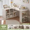 Mesa de bar de madeira maciça, armário lateral para sofá, mesa longa para escritório/estudo, estante de armazenamento de chão para sala de estar, armário de armazenamento extensível