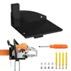 Suporte para Motosserra Suporte de Parede para Motosserra Compatível com Motosserras Tipo Stihl Rack de Armazenamento para Garagem Rack de Exibição para Motosserra Preto