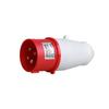 Conector de tomada industrial ZDCEE à prova d'água com acoplamento de cabeça macho e fêmea 16A/32A elétrico trifásico 3 pinos 4 pinos 5 furos