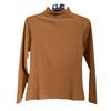 W6645! Camiseta básica feminina macia e elástica para outono e inverno, combina com tudo, justa, para usar por baixo, produtos Pinduoduo