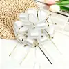 Amazon Transfronteiriça 50 # Bola de Fio de Tinta com Borda Dourada Grande Flor, Decoração de Presente de Natal Festivo Flor Esférica Puxada à Mão