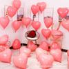 Ventas Directas de Fábrica Globos en Forma de Corazón de 18 pulgadas Globos para Decoración de Habitaciones de Boda Decoraciones para Fiestas de Cumpleaños Globos para el Día de San Valentín Venta al por Mayor