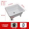 Fregadero para Trapeador Balcón Tamaño Grande Patas Altas Plástico Fregadero para Trapeador Fregadero para Trapeador Doméstico Fregadero de Baño Tanque Lavabo para Trapeador de Piso