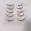 Pestañas Postizas Falsas Realistas Diarias Ultra Cortas de Aspecto Natural Grandma Rabbit Fk80 de Una Sola Pieza Adecuadas para Espacio Cercano Entre Cejas, Ultra Cortas 7mm