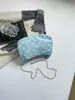 Bolso de Mujer Estilo Coreano Color Caramelo, Gran Capacidad, Casual y Versátil, Bolso de Hombro para Estudiante, Bolso Cruzado, Bolso Fresco de Lunares para Debajo del Brazo