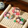 Novo Estilo Chinês Tendência Estilo Antigo Tang Xiaohuan Ímã de Geladeira Artesanato em Resina Decoração de Mesa Presente Comemorativo Atacado