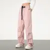 Pantalones Cargo Americanos Rectos con Pinzas Casuales para Hombre Verano Deportes al Aire Libre Casuales Pantalones de Caída Pantalones de Paracaidista para Hombre