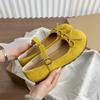 Moda Estilo Francês Estilo Fragrante Boca Reta Sapatos de Camada Única Femininos Novo Primavera e Verão Vestido Combina Com Tudo Casual Sapatos Mary Jane