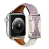 Fivela Magnética Duplo C de Couro com Pulseira para Apple Watch Pulseira para Apple Watch