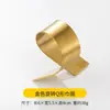 Hebilla para Servilleta Anillo para Servilleta Exquisito y Sencillo Anillo para Servilleta de Resorte Doble Perla Anillo de Tela de Moda para Hotel Hebilla para Comida Occidental