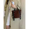 Bolso de mano de alta gama, elegante, para el día a día, nueva colección 2026, bolso de hombro ligero, bolso cruzado para mujer otoño/invierno, bolso tipo cubo