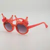 Gafas de Sol Infantiles Color Gel Moda Brillo Lindo Lazo Lindo Kuromi Crema Estilo Dulce Infantil Protección Solar