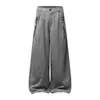 Ropa de Hombre Beijie Verano 2026 Nuevos Pantalones Casuales de Raya para Hombre Pantalones Rectos Holgados de Moda Estilo Ins Pantalones de Trabajo