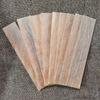 Material de Marcador Ancho y Estrecho 15-3-0.3cm Chapa de Sándalo Verde Material Viruta de Madera Material Pequeño Incrustado Sándalo Palo de Rosa Almohadilla de Sándalo Padauk