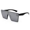 Gafas de Sol de Moda Europeas y Americanas Jamie 1917 Gafas de Sol de Una Pieza Montura Grande Montura Cuadrada para Hombres y Mujeres