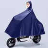 Impermeables Gruesos al por Mayor para Vehículos Eléctricos, Motocicletas y Bicicletas, Ponchos de Lluvia Especiales para Hombres y Mujeres, Ensanchados y Engrosados para Proteger contra la Lluvia Intensa