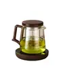 Tetera para Uso Doméstico, Tetera de Vidrio Resistente a Altas Temperaturas, Nuevo Modelo 2025, Separación de Té y Agua, Tetera para Preparar Té en la Oficina, Juego de Té