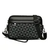 Bolsa Transversal Masculina Nova Bolsa de Mão Versátil para Negócios Casual Tendência Bolsa Transfronteiriça para Exterior Bolsa de Ombro Masculina Bolsa de Mão Pequena