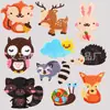 Venta caliente transfronteriza nuevo animal sirena 5D Niños DIY Pintura de Diamantes pegatinas aleatorias pegatinas de punto de diamante fábrica