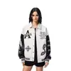 Nova jaqueta baseball, unissex, primavera/outono 2026, estilo streetwear americano da moda, legal e estilosa, jaqueta casual de corte solto para casais