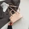 Moda Nicho Coreana Bolso de Mano Simple para Mujer 2025 Verano Nuevo Casual a la Moda Bandolera Tipo Cubo