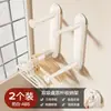 Colgador de Ropa para Balcón con Ventosa Artefacto de Almacenamiento Gancho Multifuncional para el Hogar sin Taladro Colgador de Ropa Telescópico para Colgar en la Pared