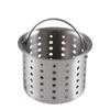 Cesta Filtro para Fregadero de Cocina Lavabo para Lavar Verduras Drenaje de Agua Accesorios para Fregadero Cesta de Drenaje Acero Inoxidable 304