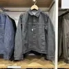 Chaqueta de mezclilla retro lavada y desgastada nueva para hombre y mujer, estilo holgado y casual, 488726