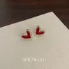 Pendientes de liquidación europeos y americanos más vendidos transfronterizos, llenos de diamantes, artesanía resistente, sensación de alta gama, estilo único, pendientes de botón para mujer, venta al por mayor