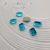 Rhinestones de Cristal Biselado de Fondo Plano Octagonal Rectangular de Colores para Uñas Decoración de Uñas DIY Accesorios Venta al por Mayor