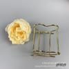 Exclusivo transfronterizo para simulación exquisita cabeza de flor de peonía flor de boda Fila de flores para decoración in situ de hotel y salón de bodas