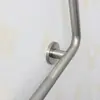 Directo de fábrica reposabrazos de baño tipo L para baño, granallado, trefilado, reposabrazos sin barreras para personas con discapacidad y ancianos