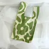 Ins Celebridade da Internet Nova Bolsa de Tricô Estilo Animal Fofo Bolsa Colete Bolsa Feminina Estilo Japonês e Coreano Versátil Bolsa de Tricô para Exterior