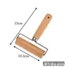 Rolo de Massa Sólido de Madeira Natural para Uso Doméstico, Rolo de Massa de Ponta Dupla, Ferramenta de Cozinha para Assar Massa de Pastel, Rolo de Massa Multifuncional