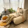 Sofá Preguiçoso Cadeira Lagarta Reclinável de Varanda Famoso na Internet Quarto Sofá Pequeno Individual Tatame Pode Ser Usado para Deitar e Dormir