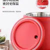 Cubo Aislado de Acero Inoxidable, Cubo para Entrega de Comida Comercial, Cubo Aislante de Gran Capacidad para Arroz y Sopa para Cafeterías y Restaurantes, Olla Caliente Dorada para Sopa