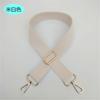 Nueva correa de hombro de algodón, accesorios para bolsos, correa ajustable para el hombro, bolso cruzado para mujer, color sólido, elegante correa larga