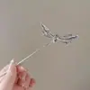 Grampo de Cabelo Libélula de Xu Yan Novo Estilo Chinês Grampo de Cabelo Estilo Antigo Liga de Zinco Grampo de Cabelo Dinastia Han Tiara de Passos Acessórios de Cabelo para Mulheres