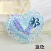 CS0113 Accesorios DIY AB tela de malla corazón de durazno lindo corazón de durazno outlet de fábrica