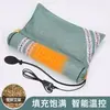 Almohada Cervical de Ajenjo con Calefacción Eléctrica, Almohada Cilíndrica Integrada para Uso en Casa, Protección del Cuello, Almohada de Compresa Caliente con Moxibustión, Fabricante de Almohadas de Ajenjo
