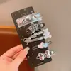 Celebridade da Internet Enviou Mensagem Desenho Animado Gato Fofo Presilha Bico de Pato Doce Macio Fofo Menina Doce Aluna Franja Presilha BB Presilha Lateral Presilha Lateral Acessórios de Cabelo