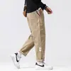 Nuevos Pantalones de Trabajo Rectos para Hombre 2026, Nuevos Pantalones Casuales de Otoño, Estilo Coreano Moderno Versátil Sueltos para Hombre en Negro