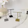 Estante de Exhibición para Guardar Pendientes Perchero para Colgar Pendientes y Collares Tocador de Niñas Almacenamiento de Joyería de Escritorio Adornos Organización del Hogar