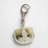 Llavero Acrílico Periférico de Gato Ragdoll Serie de Avatares de Gatito Lindo Llavero Colgante de Pareja Decoración
